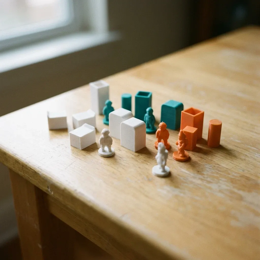 Piezas de juego de mesa personalizadas